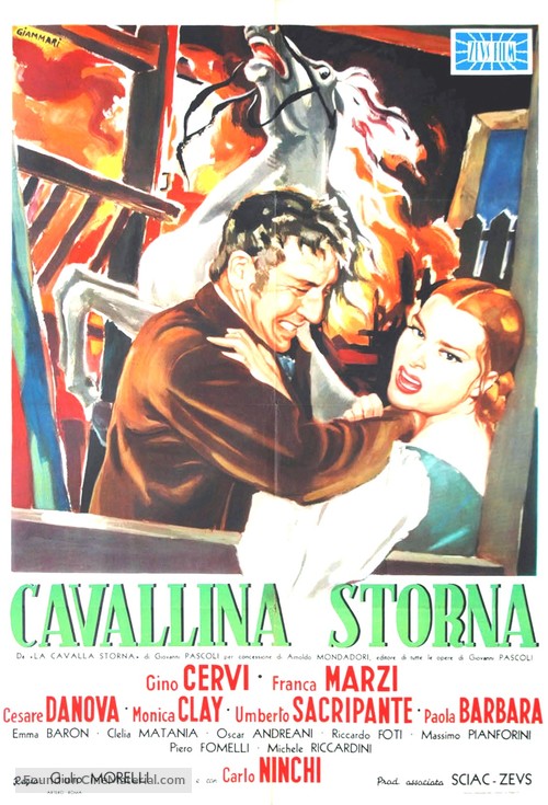 La cavallina storna - Italian Movie Poster