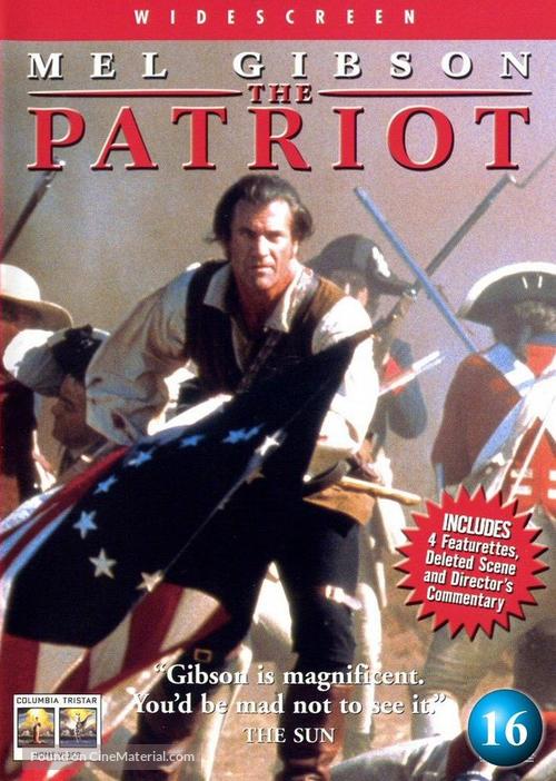 The Patriot - DVD movie cover