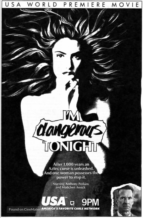 I&#039;m Dangerous Tonight - Movie Poster