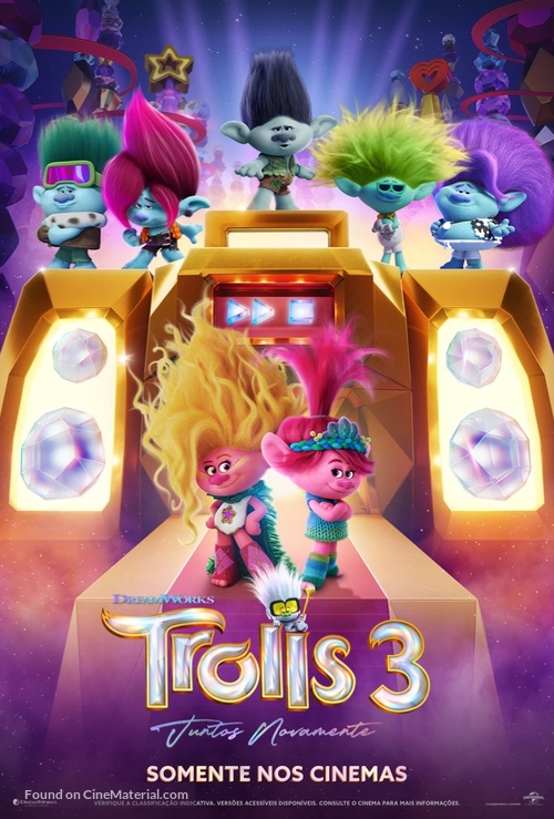 Trolls Band Together - Brazilian Movie Poster