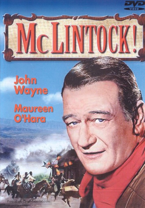 McLintock! - Italian DVD movie cover