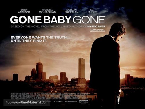 Gone Baby Gone - British Movie Poster