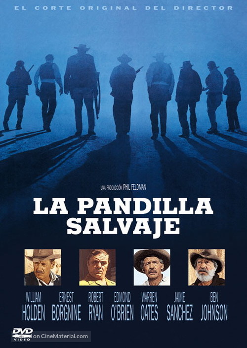 The Wild Bunch - Argentinian DVD movie cover