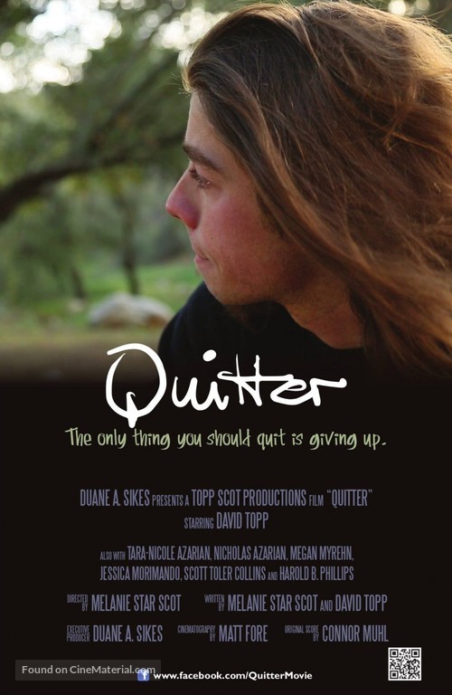 Quitter - Movie Poster