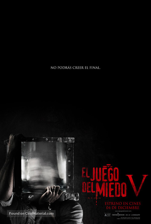 Saw V - Chilean Movie Poster
