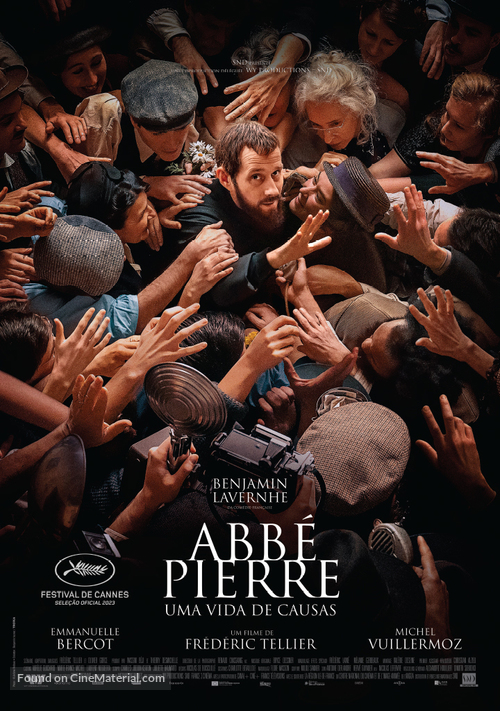 L&#039;abb&eacute; Pierre - Portuguese Movie Poster