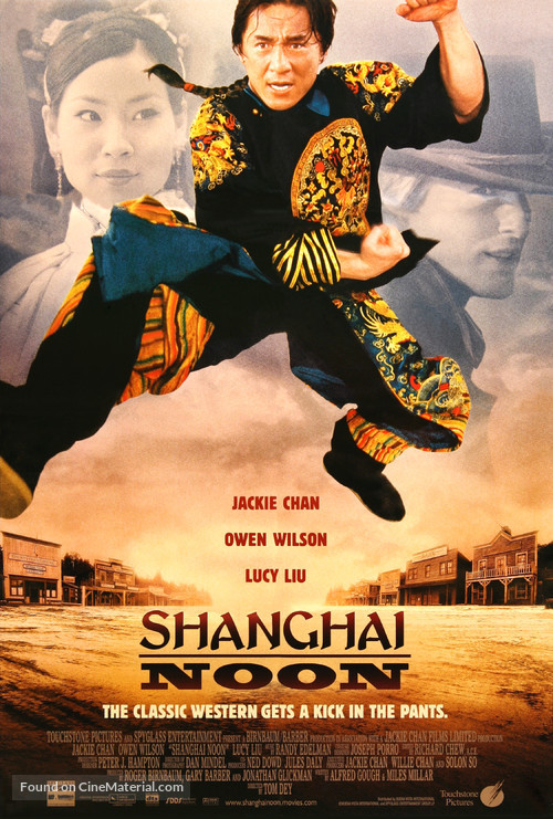 Shanghai Noon - British Movie Poster