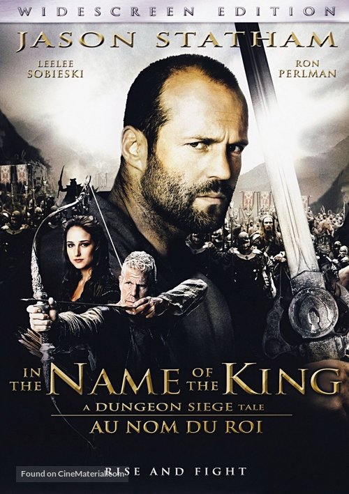 In the Name of the King - Canadian DVD movie cover