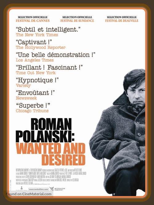 Roman Polanski: Wanted and Desired - French Movie Poster