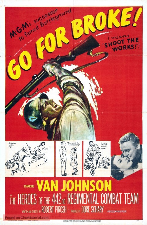 Go for Broke! - Movie Poster