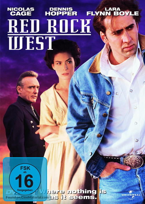 Red Rock West - German DVD movie cover