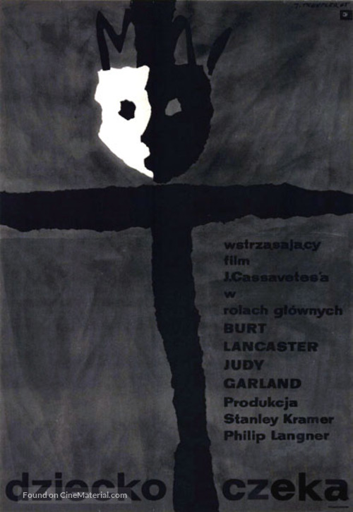 A Child Is Waiting - Polish Movie Poster