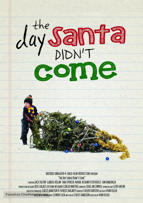 The Day Santa Didn&#039;t Come - Canadian Movie Poster