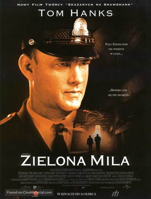 The Green Mile - Polish Movie Poster