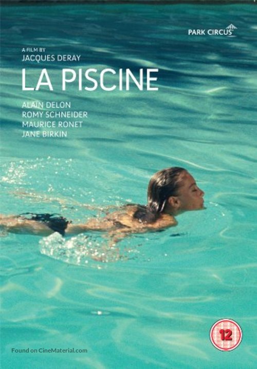 La piscine - British DVD movie cover