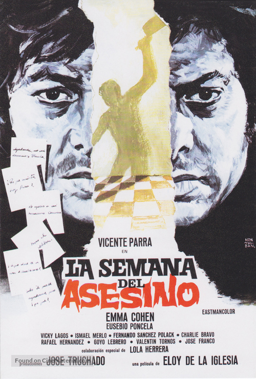 Semana del asesino, La - Spanish Movie Poster