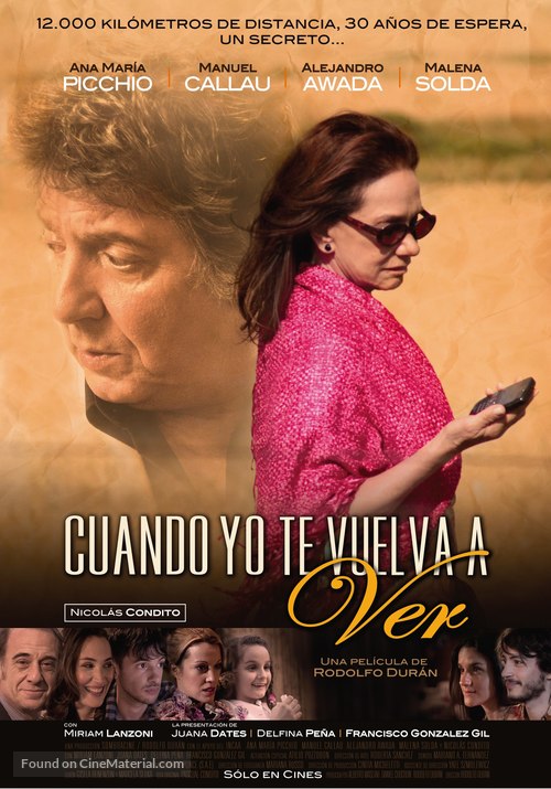 Cuando yo te vuelva a ver - Argentinian Movie Poster