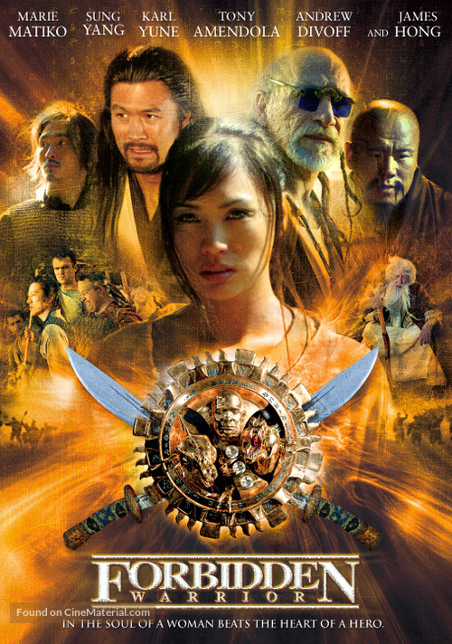 Forbidden Warrior - DVD movie cover