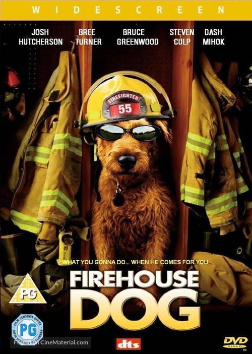 Firehouse Dog - British DVD movie cover