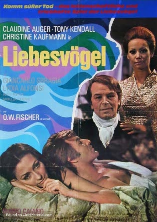 Komm, s&uuml;&szlig;er Tod - German Movie Poster