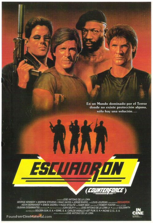 Escuadr&oacute;n - Spanish Movie Poster