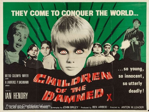 Children of the Damned - British Movie Poster