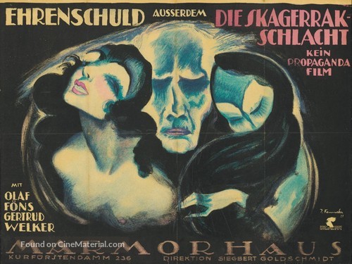 Ehrenschuld - German Movie Poster