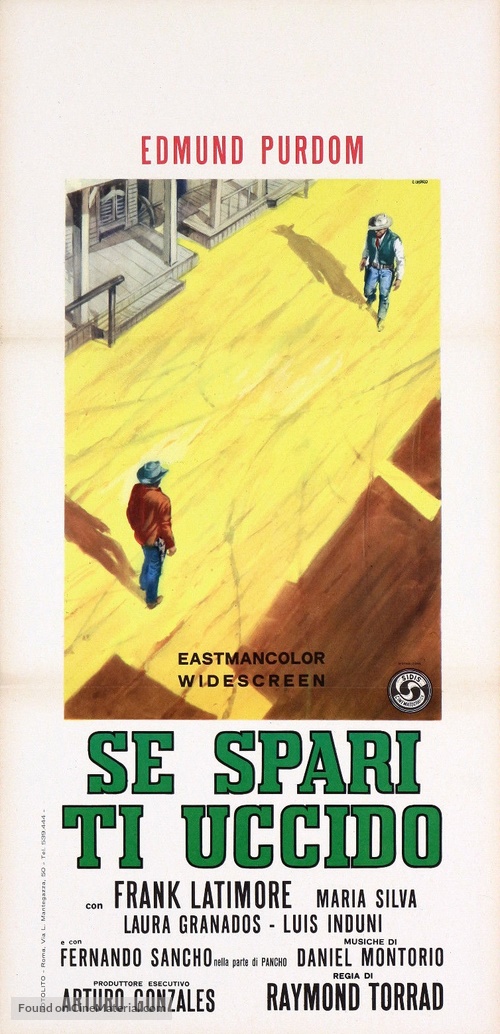 Cuatreros, Los - Italian Movie Poster