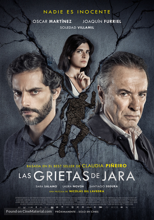 Las grietas de Jara - Argentinian Theatrical movie poster