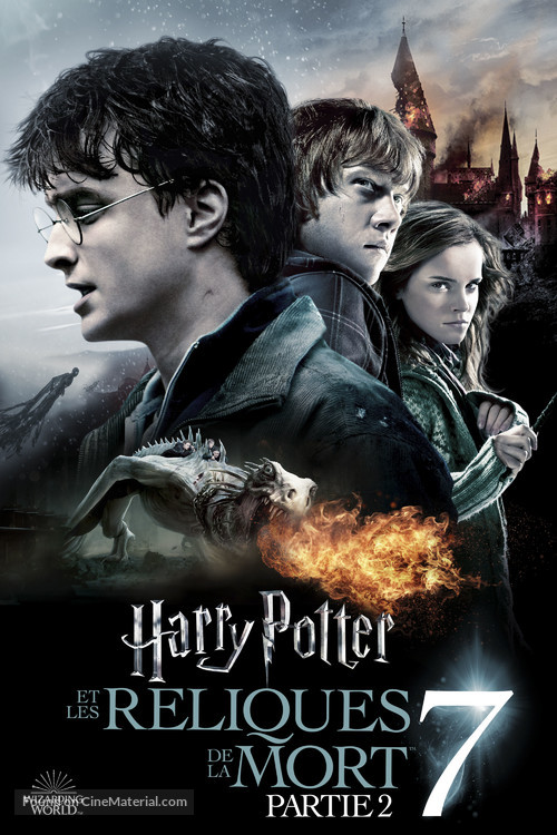 Harry Potter and the Deathly Hallows: Part II - French Movie Cover