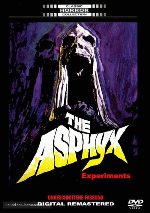 The Asphyx - German DVD movie cover
