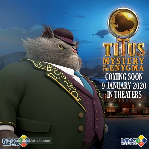 Titus: Mystery of The Enygma - Indonesian poster