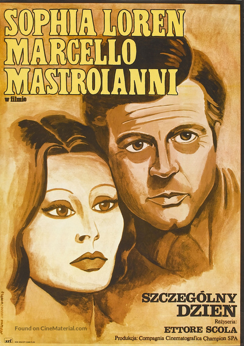 Una giornata particolare - Polish Movie Poster