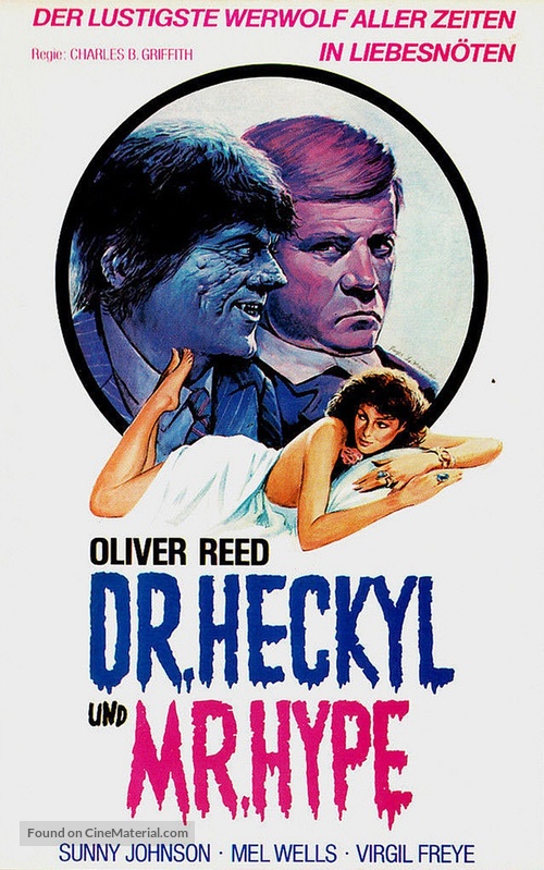 Dr. Heckyl and Mr. Hype - German VHS movie cover