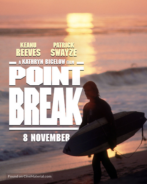 Point Break - British Movie Poster