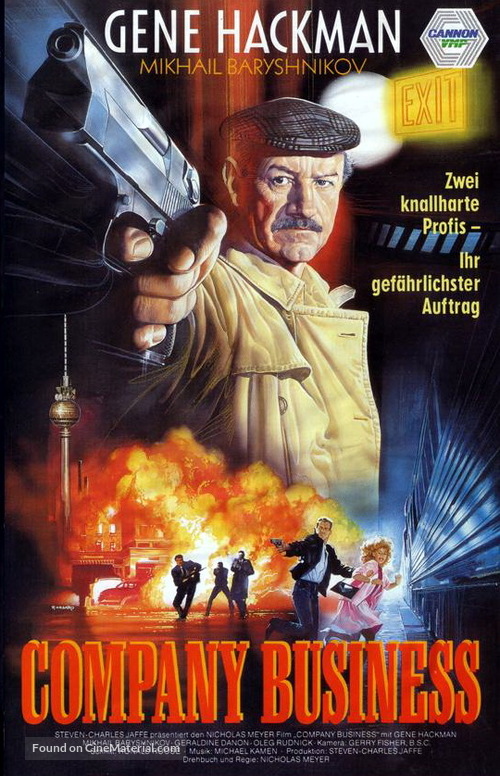 Company Business - German VHS movie cover