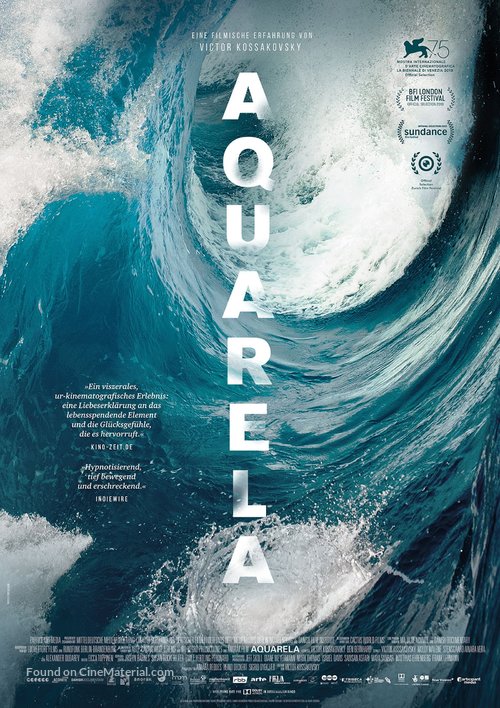 Aquarela - German Movie Poster