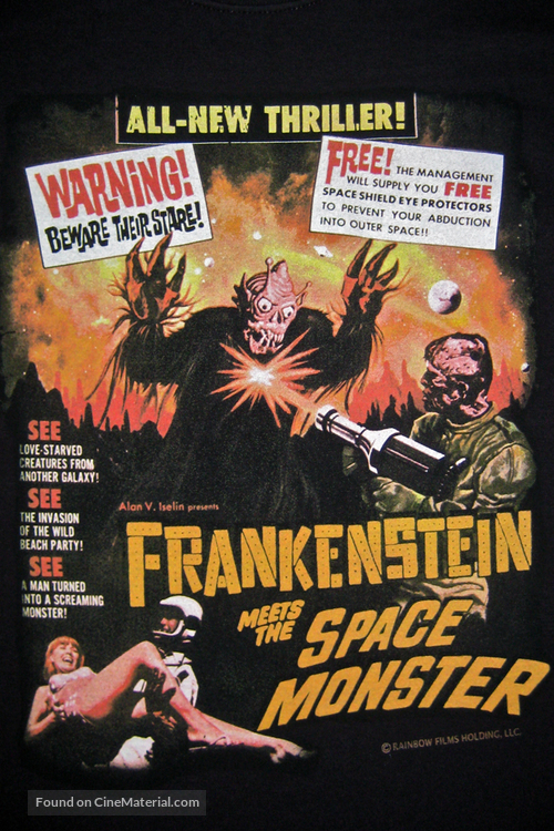 Frankenstein Meets the Spacemonster - Movie Poster
