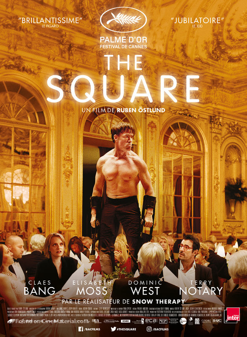 The Square - French Movie Poster