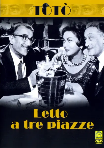 Letto a tre piazze (1960) Italian dvd movie cover Letto a tre piazze (1960) Italian dvd movie cover
