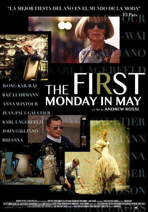 The First Monday in May - Spanish Movie Poster