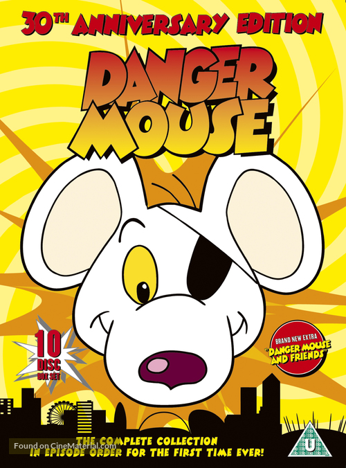 &quot;Danger Mouse&quot; - British DVD movie cover