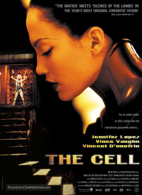 The Cell - Danish Movie Poster