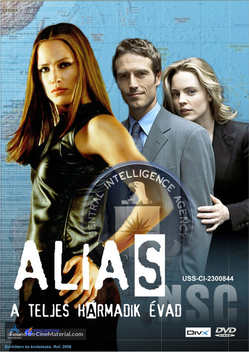 &quot;Alias&quot; - Hungarian DVD movie cover