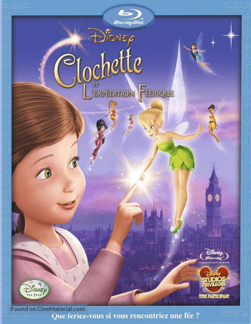 Tinker Bell and the Great Fairy Rescue - French Movie Cover