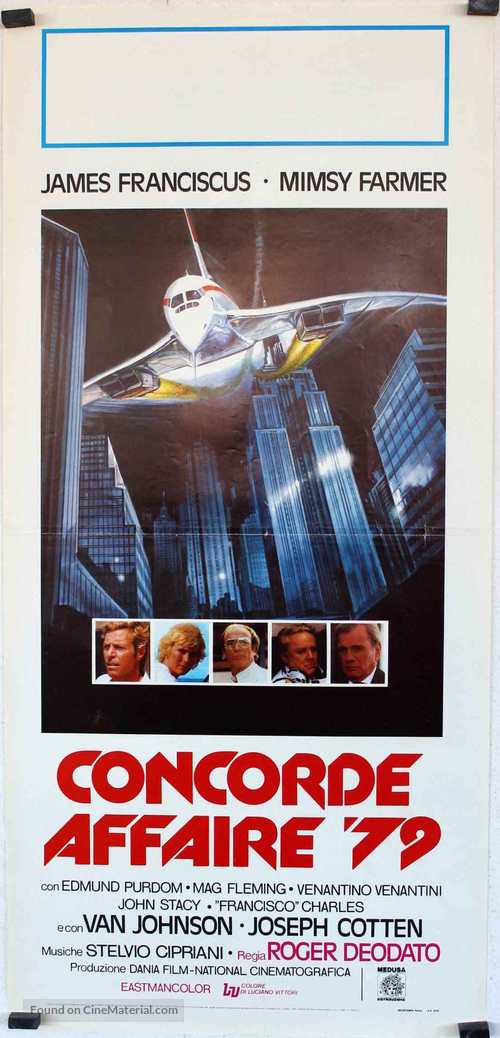 Concorde Affaire &#039;79 - Italian Movie Poster