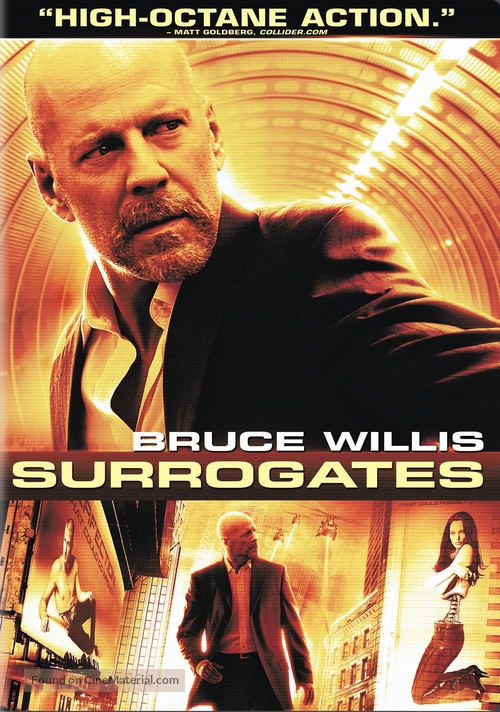 Surrogates - DVD movie cover