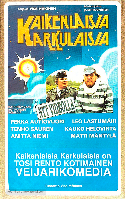 Kaikenlaisia karkulaisia - Finnish Movie Cover