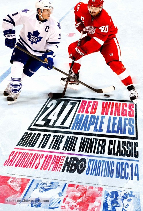 24/7 Red Wings: Maple Leafs - Road to the Winter Classic - Movie Poster