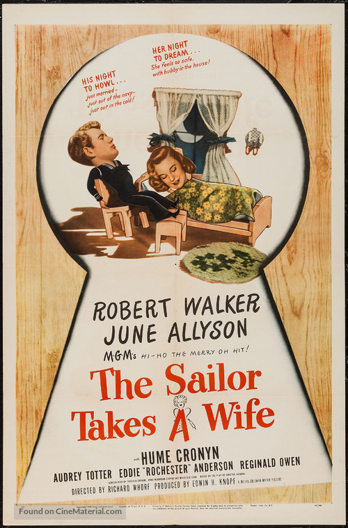The Sailor Takes a Wife - Movie Poster